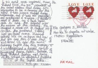 James Jennifer Georgina – Postcard stamped on Friday, April 22, 1994
