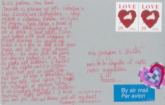 James Jennifer Georgina – Postcard stamped on Monday, January 22, 1996