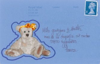 James Jennifer Georgina – Postcard stamped on Tuesday, November 9, 1999